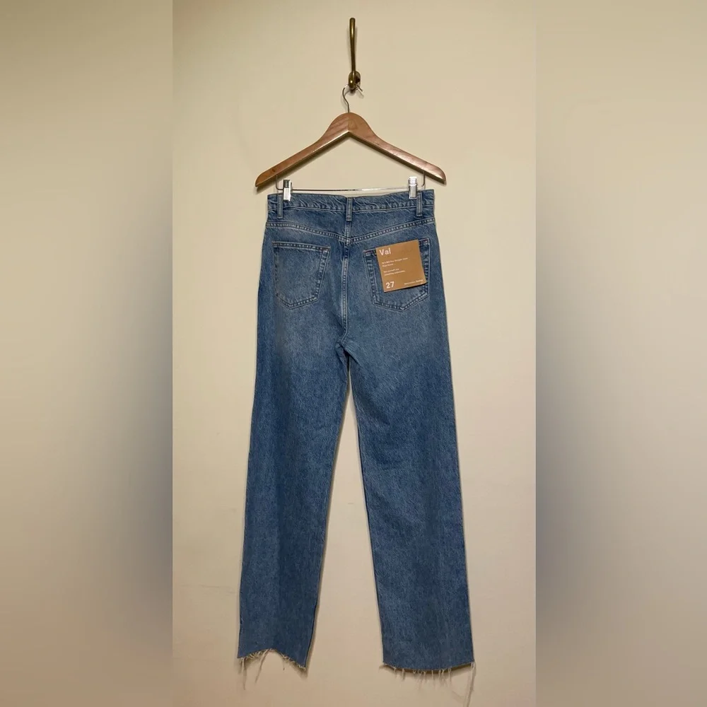 Reformation Val 90s Mid Rise Straight Jeans in Colorado - Picture 9 of 10
